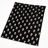 Spooky Skulls Halloween Throw Blanket
